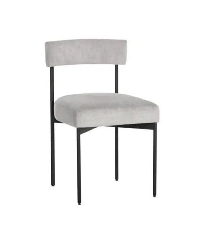 SUNPAN Seneca Fabric Armless Dining Chair 2PC