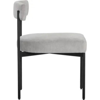 SUNPAN Seneca Fabric Armless Dining Chair 2PC