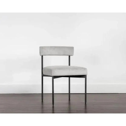SUNPAN Seneca Fabric Armless Dining Chair 2PC