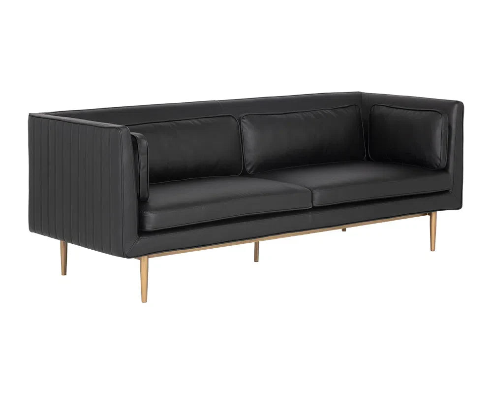 Batavia Leather Bold Sofa