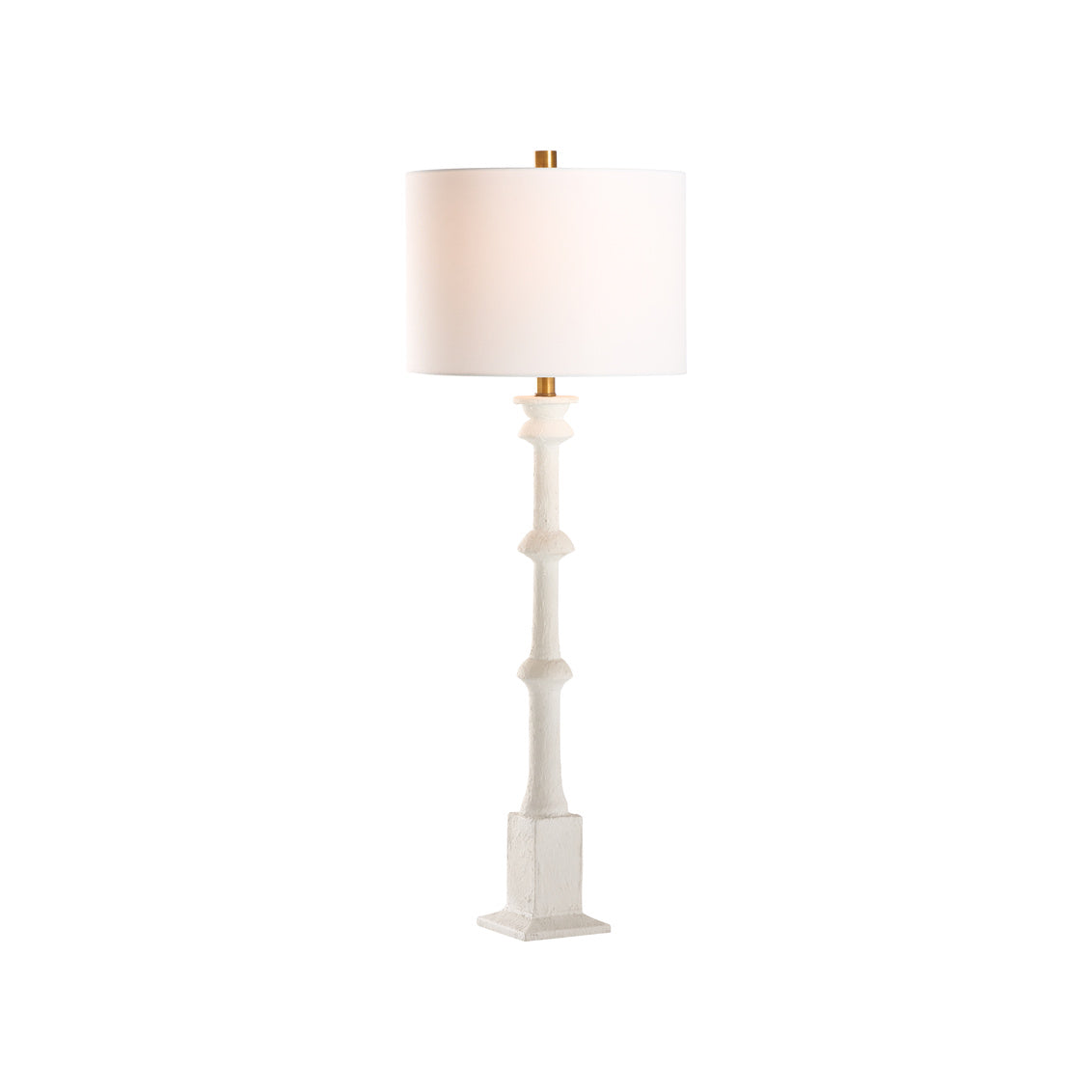 Chelsea House Lawrence White Resin Table Lamp