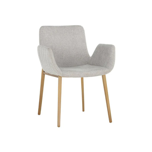 Lucano Fabric Upholstered Dining Armchair