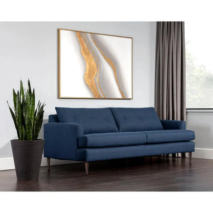 Laurel Fabric Modern Sofa