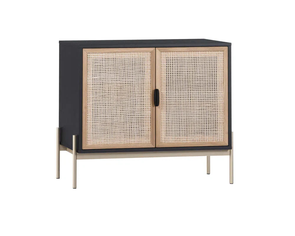 SUNPAN Avida Wooden Iron Small Sideboard