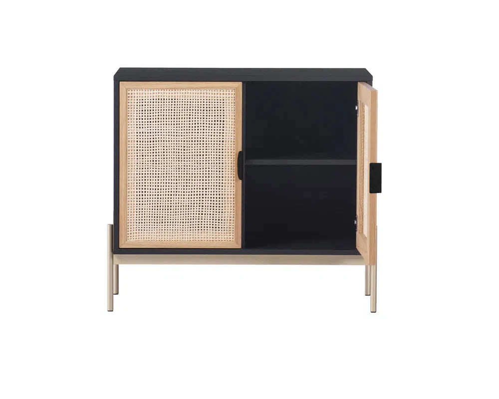 SUNPAN Avida Wooden Iron Small Sideboard