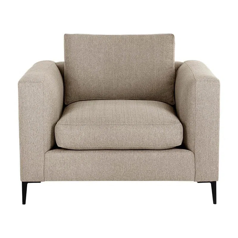 BYWARD Modern Taupe Armchair