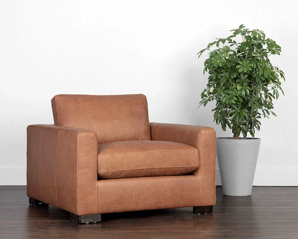 SUNPAN Baylor Leather Armchair