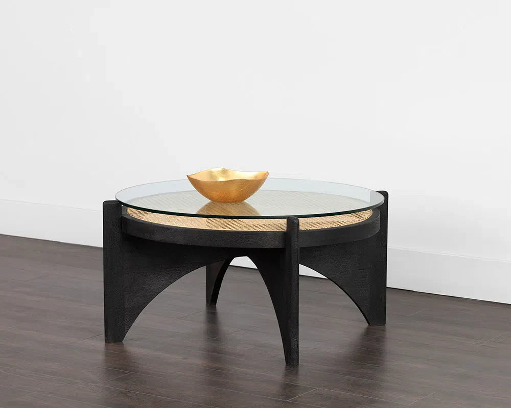 Adora Wooden Round Coffee Table