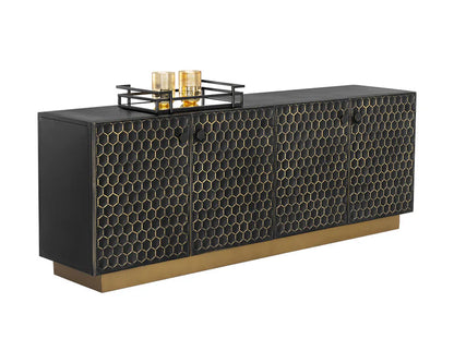 Hive Iron Black Sideboard