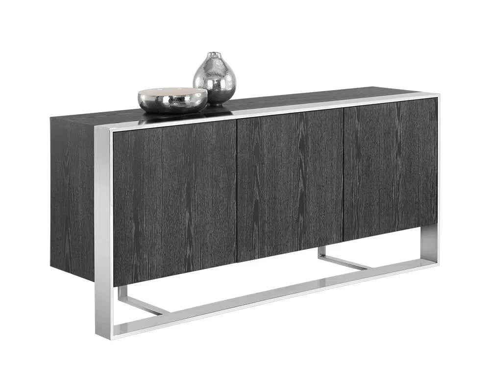 SUNPAN Dalton Wooden Steel Sideboard