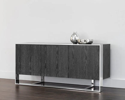 SUNPAN Dalton Wooden Steel Sideboard