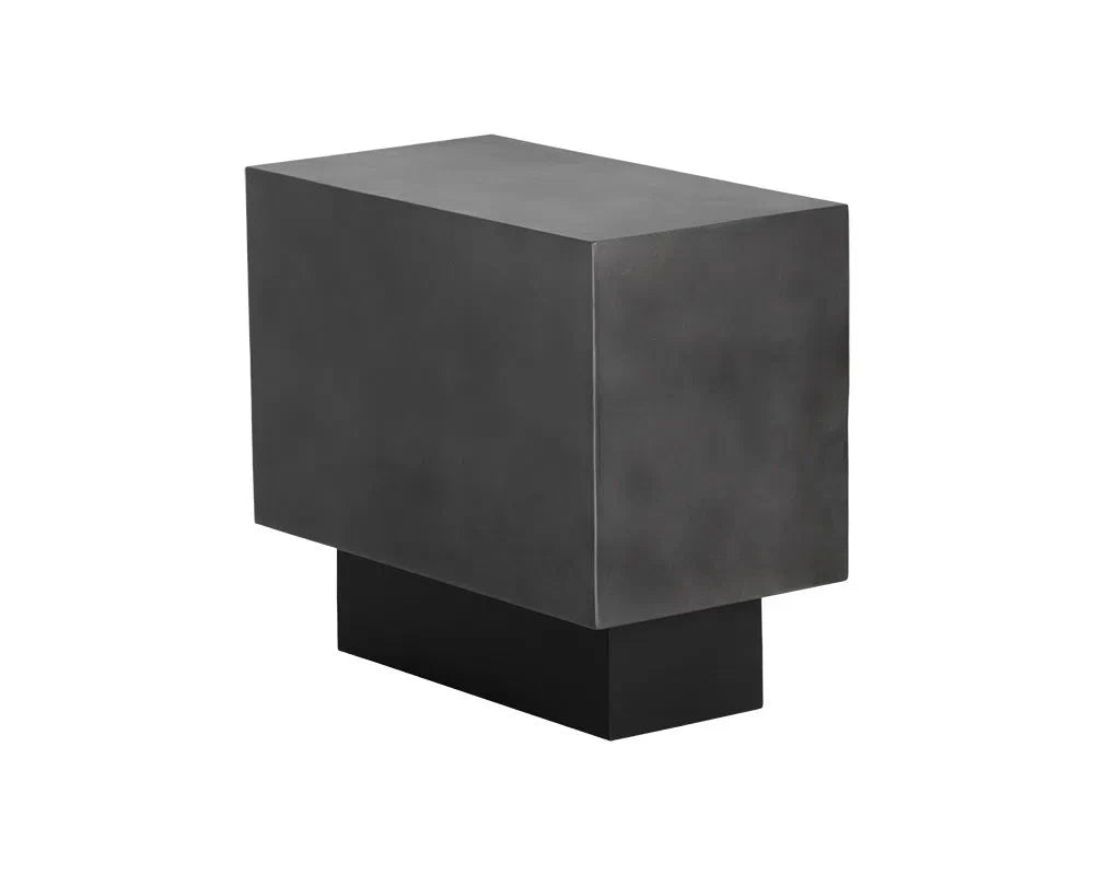 SUNPAN Blakely Iron Rectangular Side Table