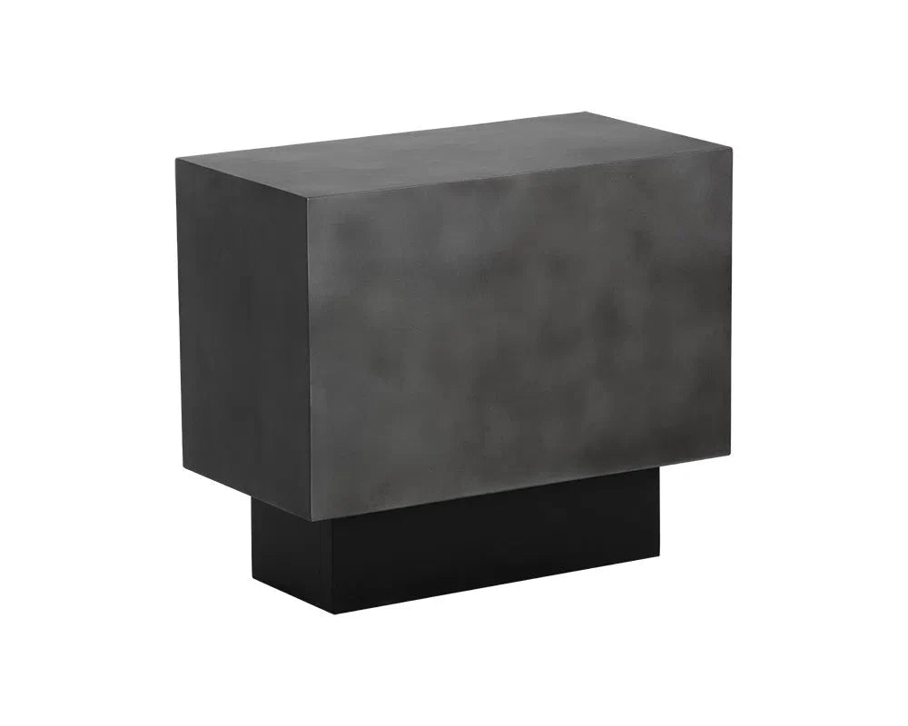 SUNPAN Blakely Iron Rectangular Side Table
