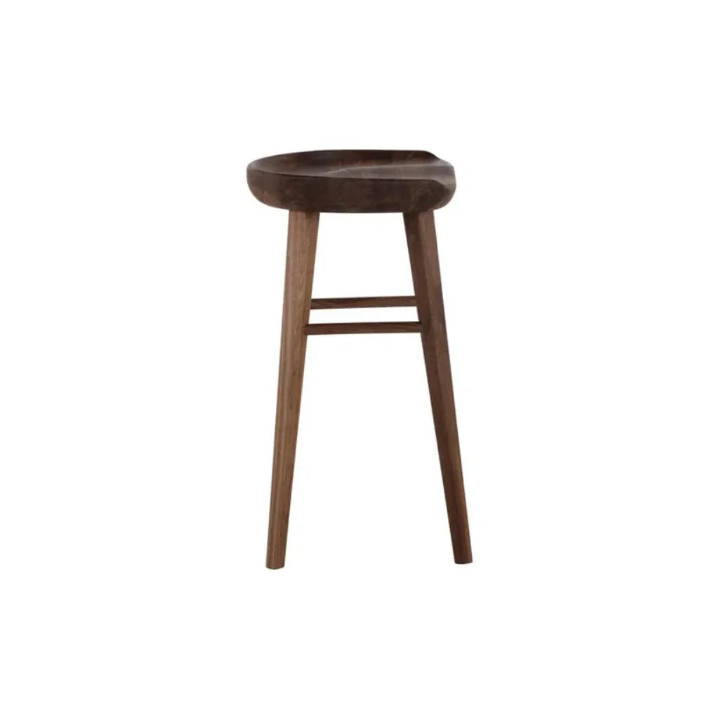 Dominic Wooden Traditional Designed Counter Stool