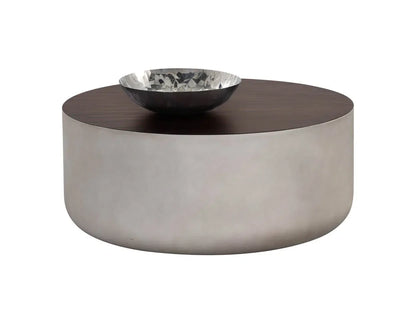 Diaz Outdoor Round Coffee Table