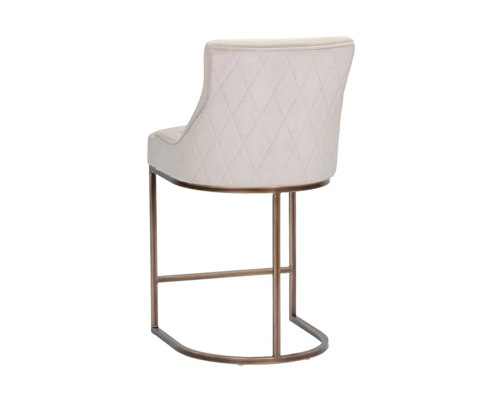 Florence Fabric Upholstered Counter Stool