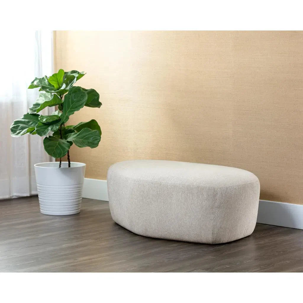 Soraya Fabric Upholstered Ottoman