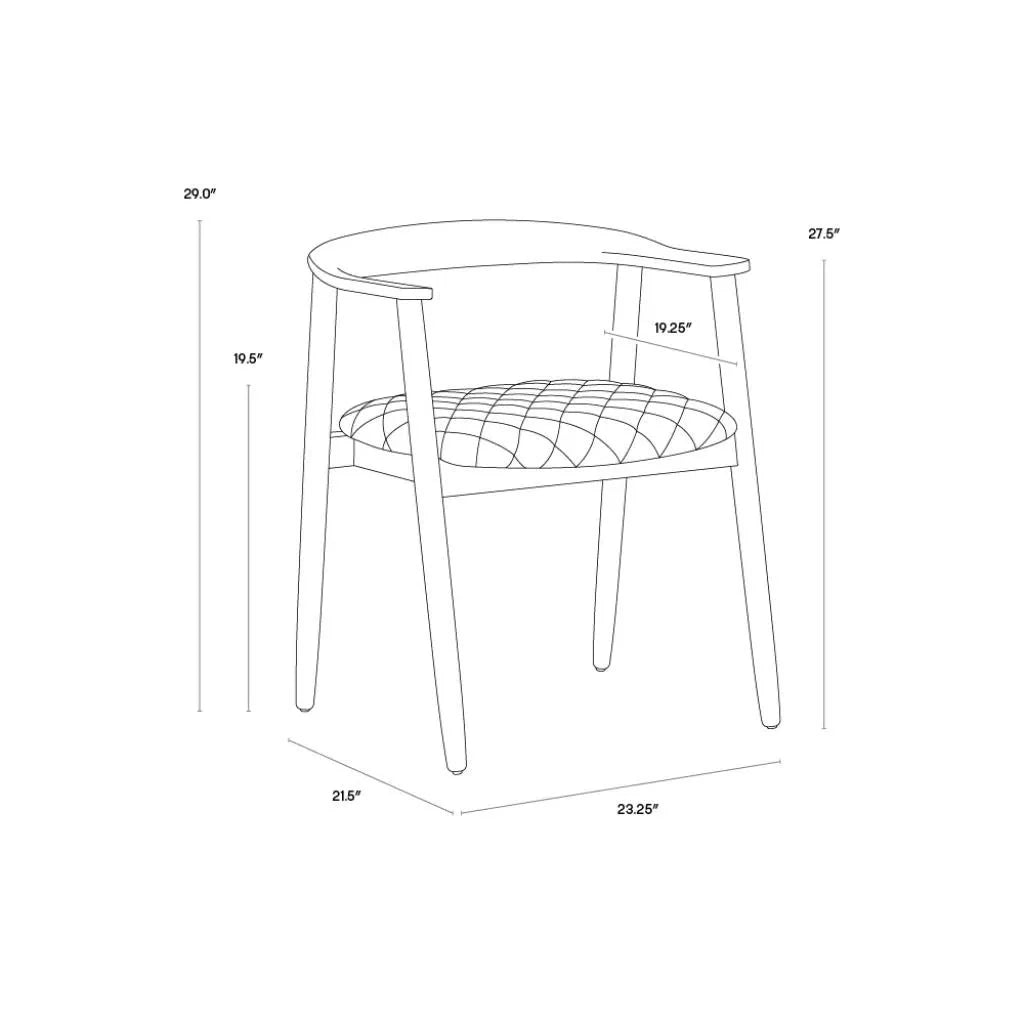 SUNPAN Jeremy Modern Dining Armchair