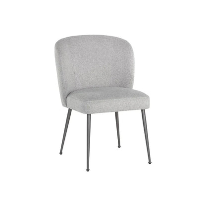 Ivana Fabric Upholstered Armless Dining Chair