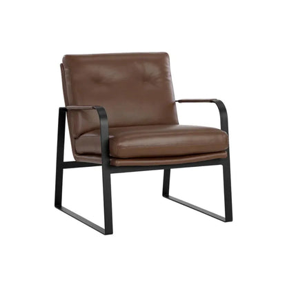 Sterling Leather Upholstered Lounge Chair