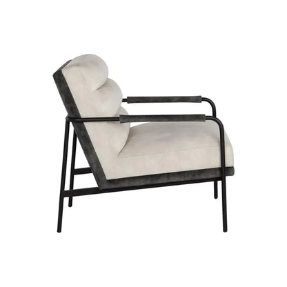 Tristen Fabric Upholstered Lounge Chair