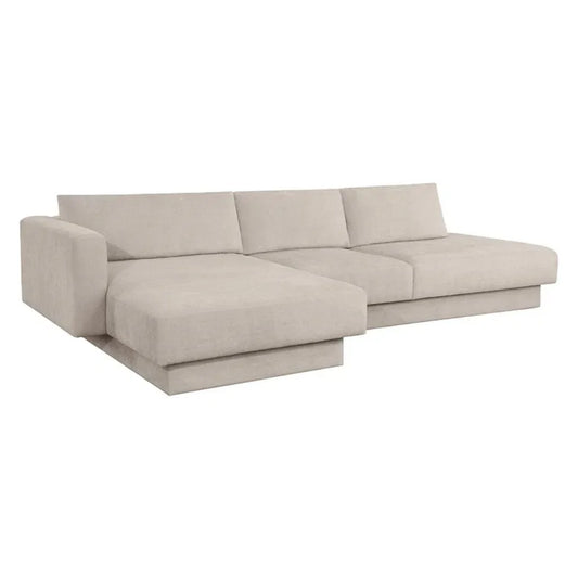 Tecoma Fabric Upholstered Sofa Chaise