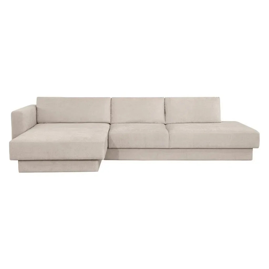 Tecoma Fabric Upholstered Sofa Chaise