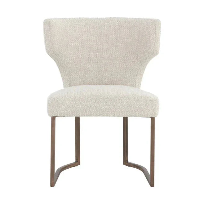 SUNPAN Yorkville Fabric Armless Dining Chair