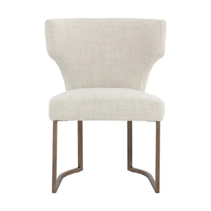SUNPAN Yorkville Fabric Armless Dining Chair