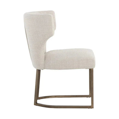 SUNPAN Yorkville Fabric Armless Dining Chair