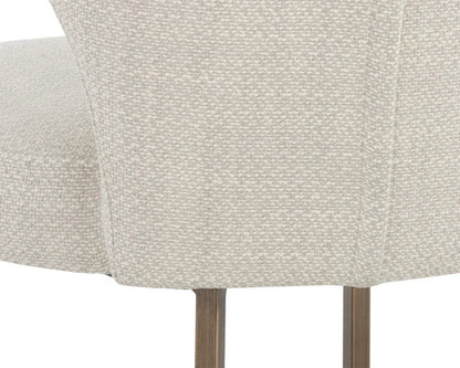 SUNPAN Yorkville Fabric Armless Dining Chair