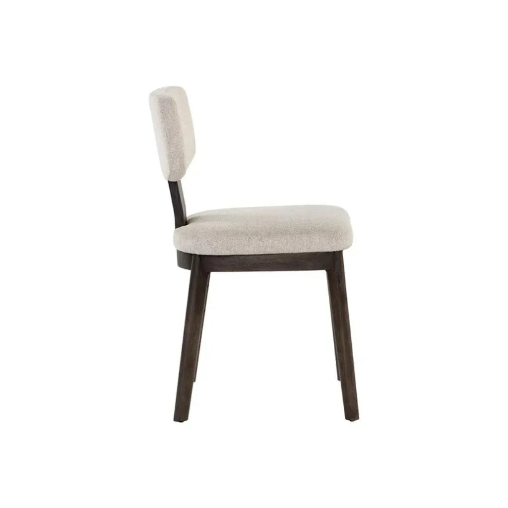 SUNPAN Rickett Fabric Armless Dining Chair 2PC