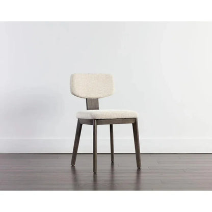 SUNPAN Rickett Fabric Armless Dining Chair 2PC