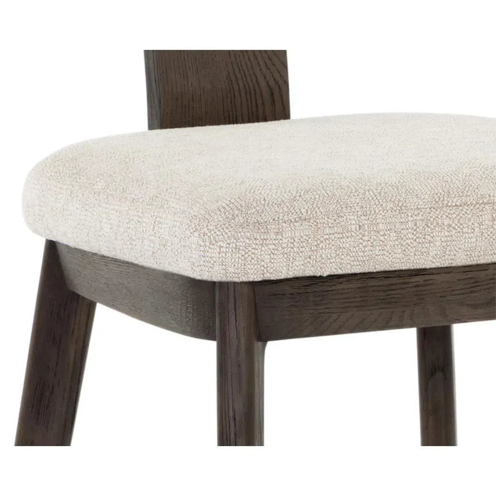 SUNPAN Rickett Fabric Armless Dining Chair 2PC