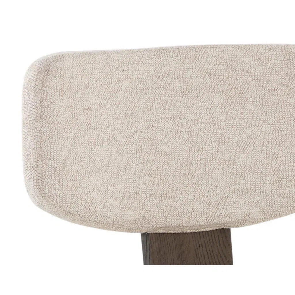 SUNPAN Rickett Fabric Armless Dining Chair 2PC