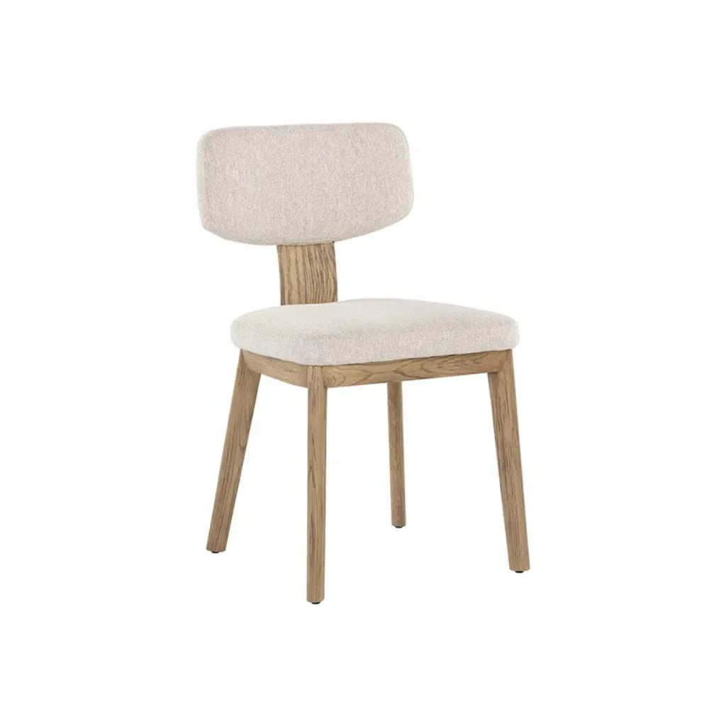 SUNPAN Rickett Fabric Armless Dining Chair 2PC