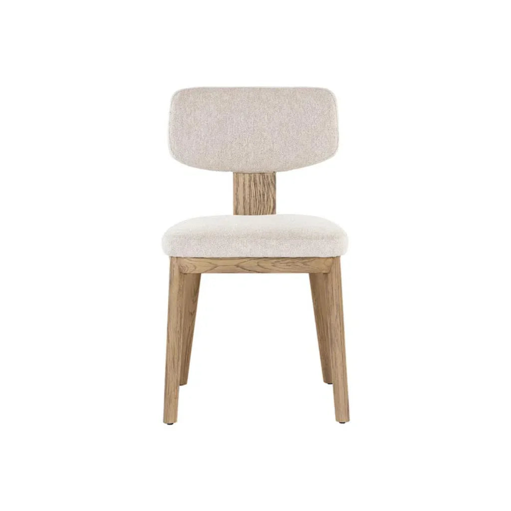 SUNPAN Rickett Fabric Armless Dining Chair 2PC