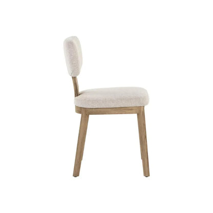 SUNPAN Rickett Fabric Armless Dining Chair 2PC