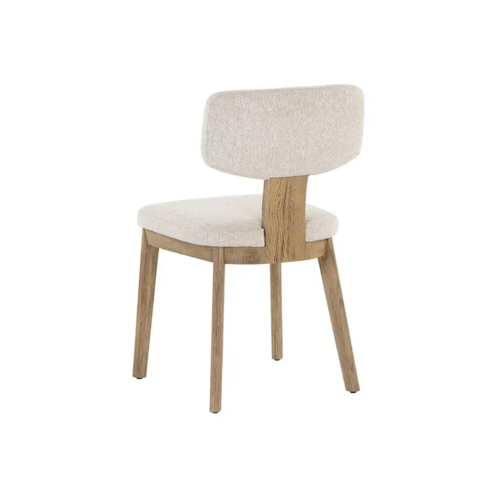 SUNPAN Rickett Fabric Armless Dining Chair 2PC