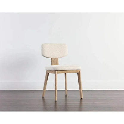 SUNPAN Rickett Fabric Armless Dining Chair 2PC