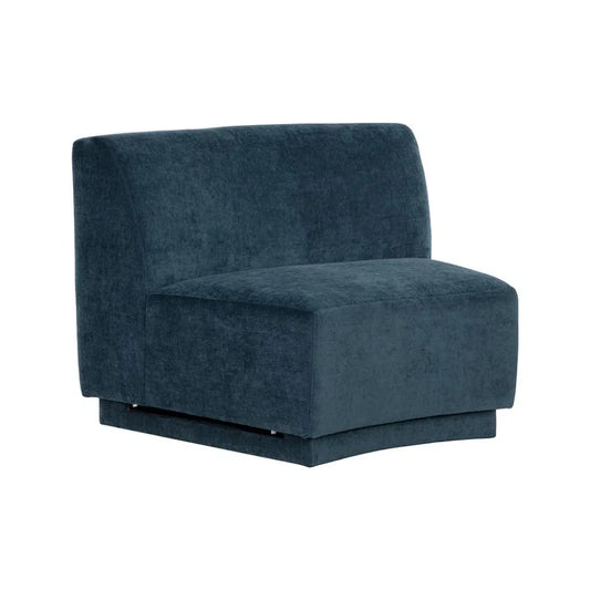 Jaclyn Fabric Upholstered Modular Armless Chair