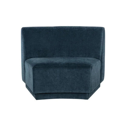 Jaclyn Fabric Upholstered Modular Armless Chair