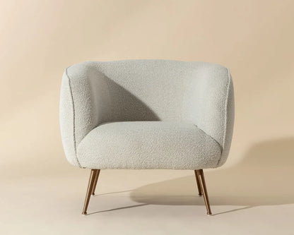 Amara Fabric Upholstered Lounge Chair