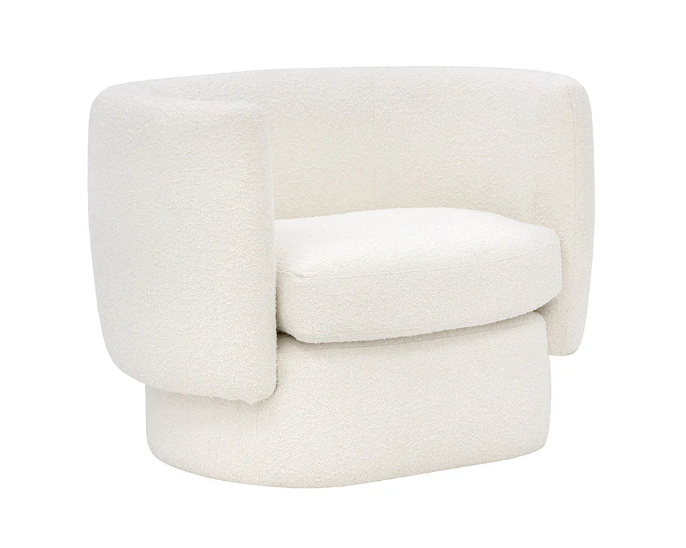 Valence Armchair Maya White - Stylish Contemporary Comfort