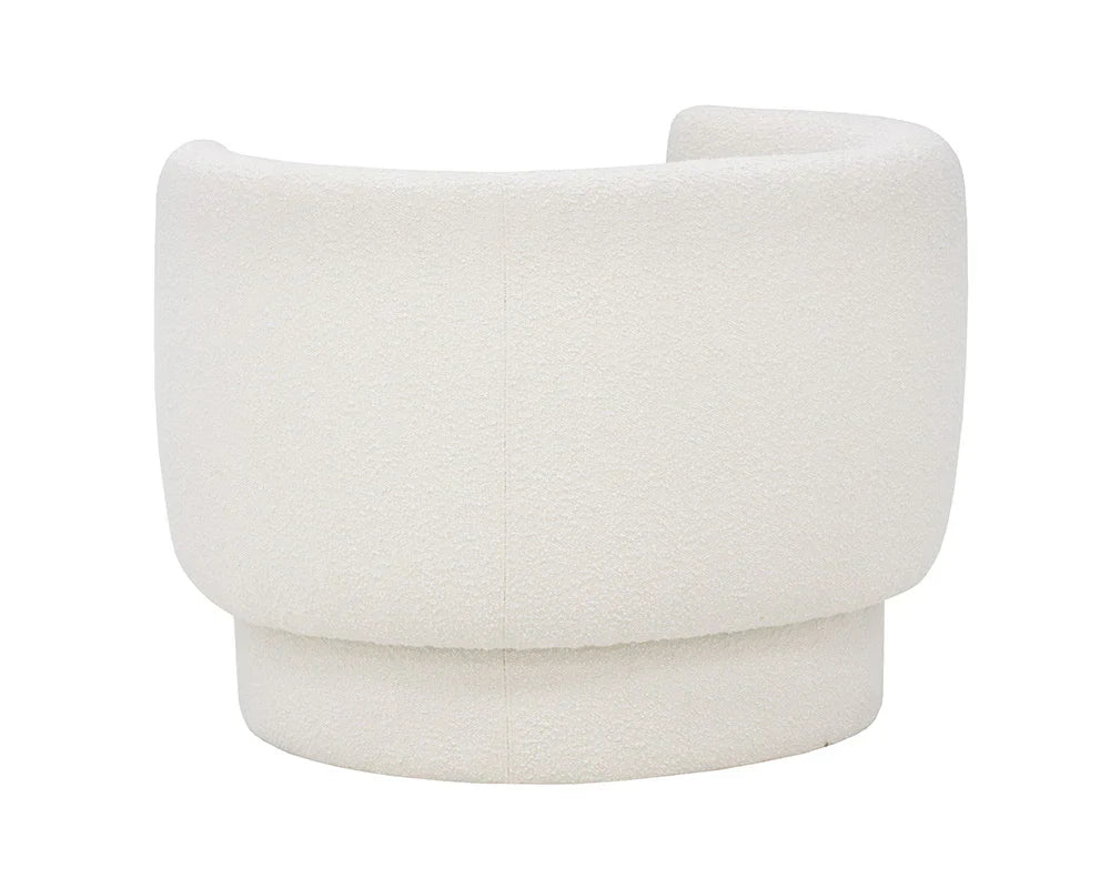 Valence Armchair Maya White - Stylish Contemporary Comfort