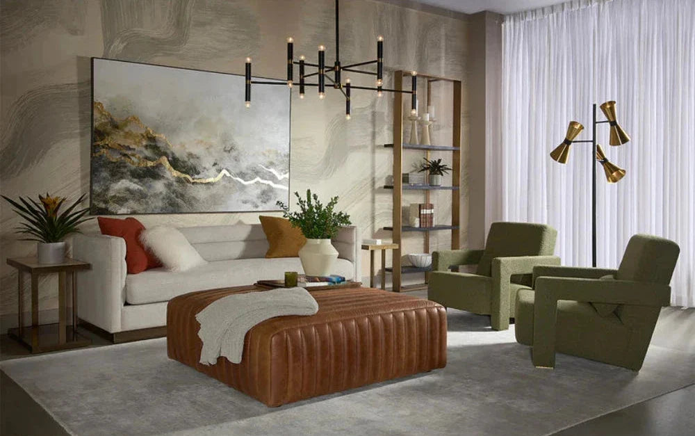 Talbot Sofa Belfast Oatmeal Modern Couch