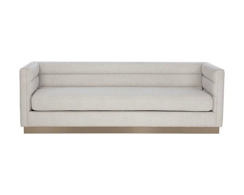 Talbot Sofa Belfast Oatmeal Modern Couch