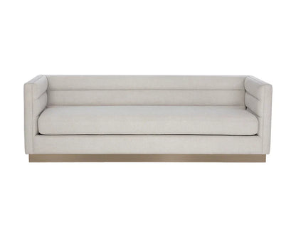 Talbot Sofa Belfast Oatmeal Modern Couch