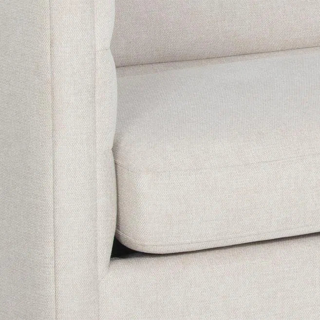 Talbot Sofa Belfast Oatmeal Modern Couch