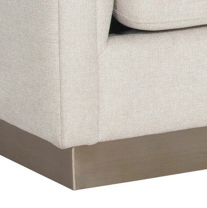Talbot Sofa Belfast Oatmeal Modern Couch